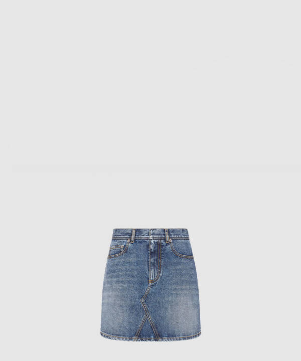 [DIOR-디올]플레어 미니스커트 422J2