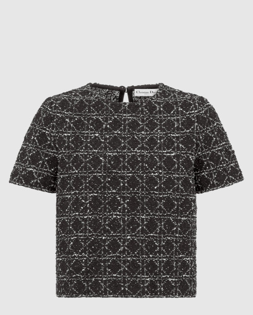 [DIOR-디올]매크로까나쥬 반소매 탑 424S3