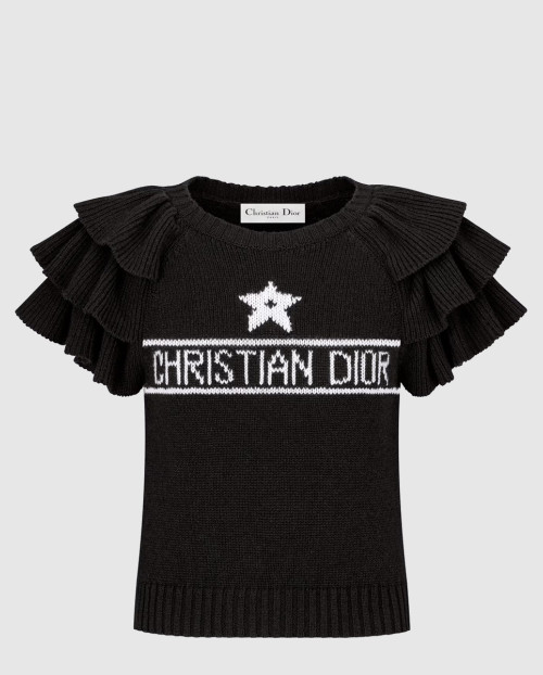 [DIOR-디올]러플 스웨터 324S1