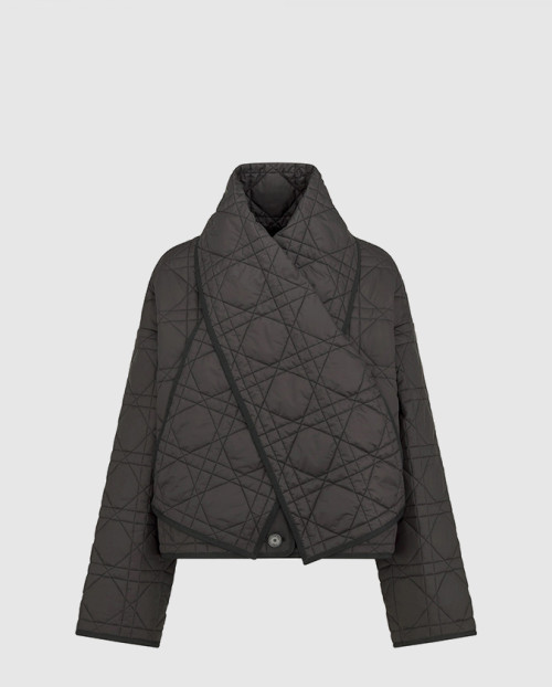 [DIOR-디올]크리스 크로스 칼라 매크로까나쥬 피코트 357C5