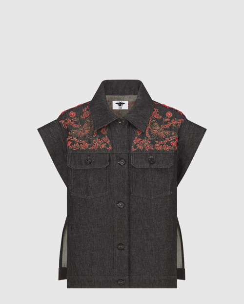 [DIOR-디올]자수 재킷 412V1