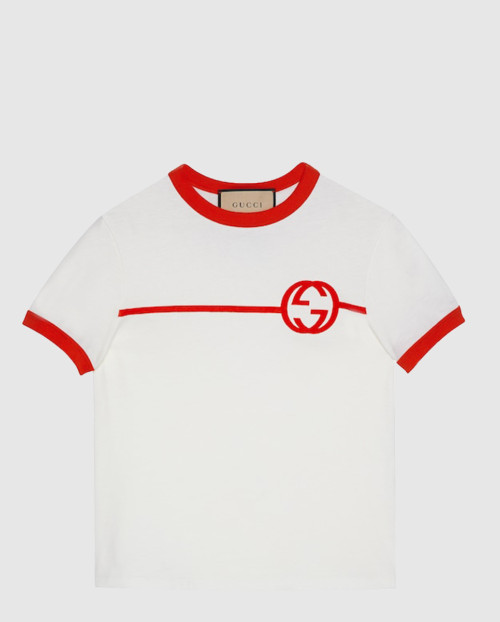 [GUCCI-구찌]코튼 저지 프린트티셔츠 723566