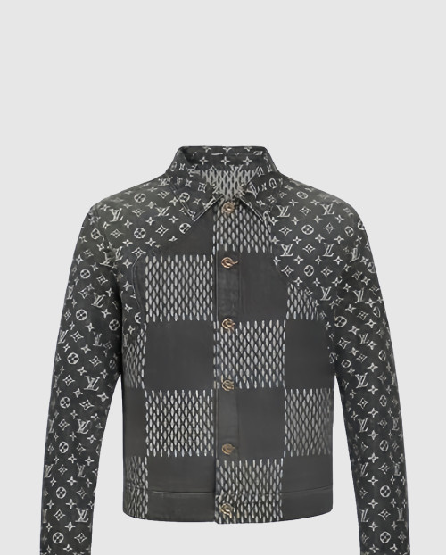 [LOUIS VUITTON-루이비통]모노그램 프린티드 데님 재킷 1A88WU