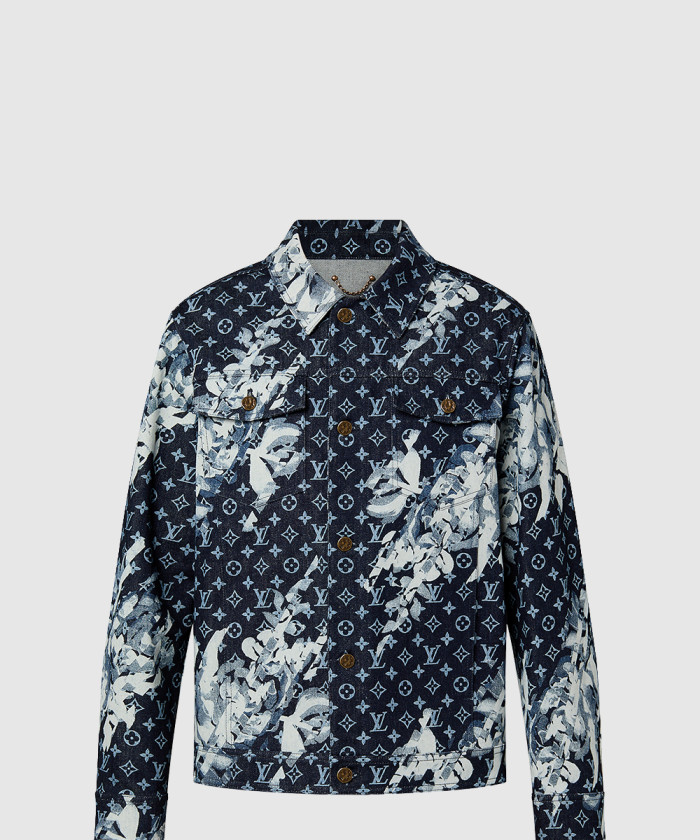 레플리카|이미테이션 louis-vuitton-루이비통모노그램-프린티드-데님-재킷-1af747
