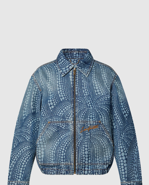 [LOUIS VUITTON-루이비통]올오버 펌킨 데님 블루종 1AB6OO