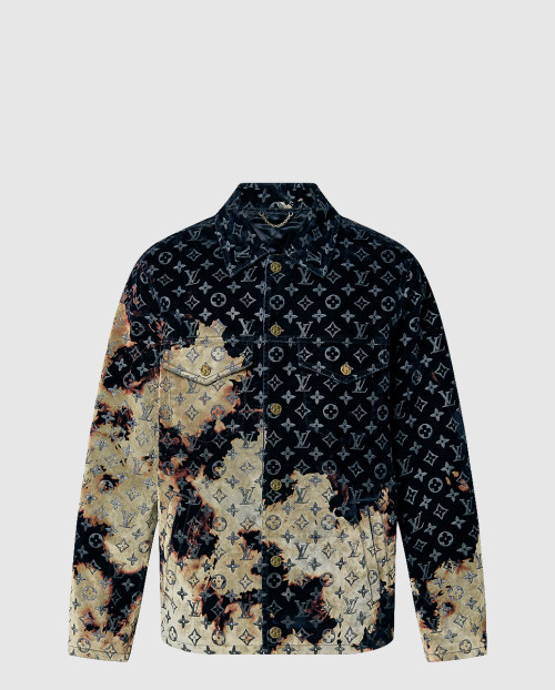 [LOUIS VUITTON-루이비통]모노그램 데님 재킷 1AF761