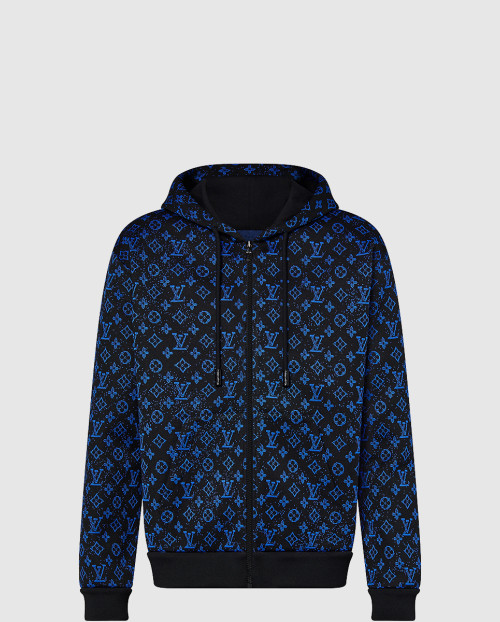 [LOUIS VUITTON-루이비통]모노그램 집 스루 후디 1AAT6C