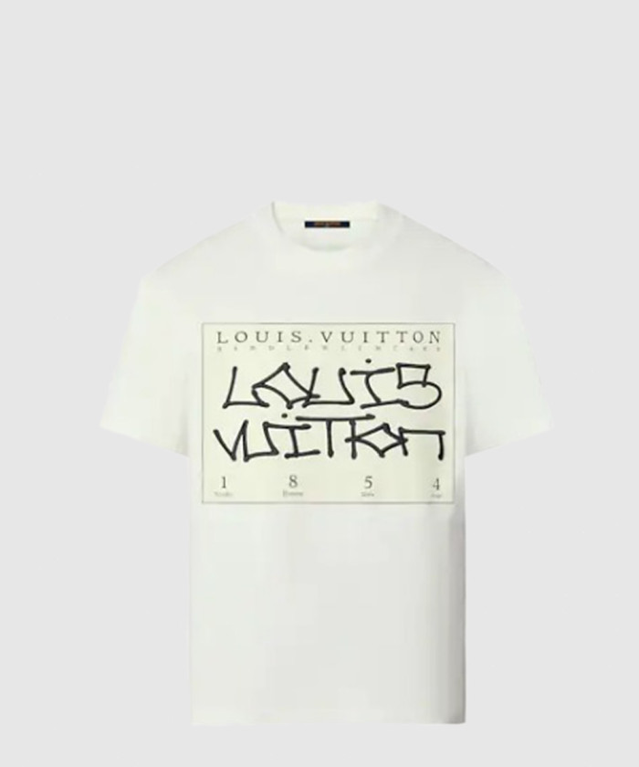레플리카|이미테이션 louis-vuitton-루이비통시그니처-프린트-티셔츠-1aagme