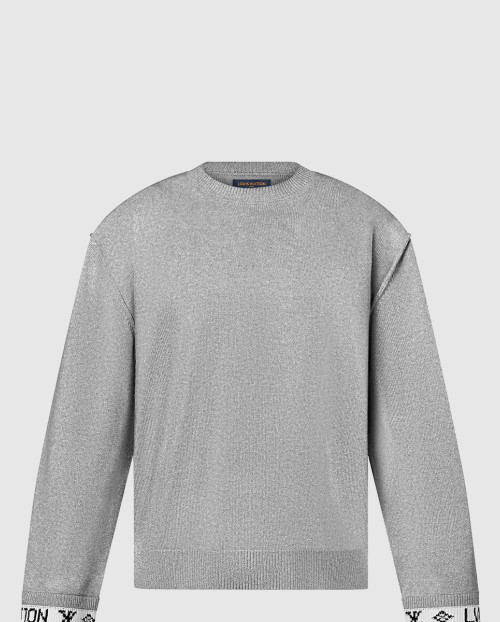 [LOUIS VUITTON-루이비통]커프스 캐시미어 크루넥 1AAU7J