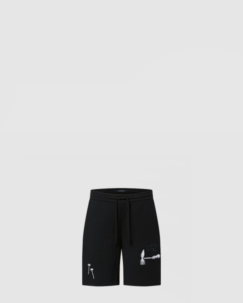 [LOUIS VUITTON-루이비통]툴 엠브로이더리 쇼츠 1AB6EM