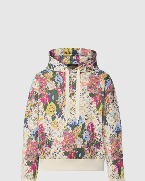 [LOUIS VUITTON-루이비통]플라워 그래픽 자카드 후디 1AAGNX