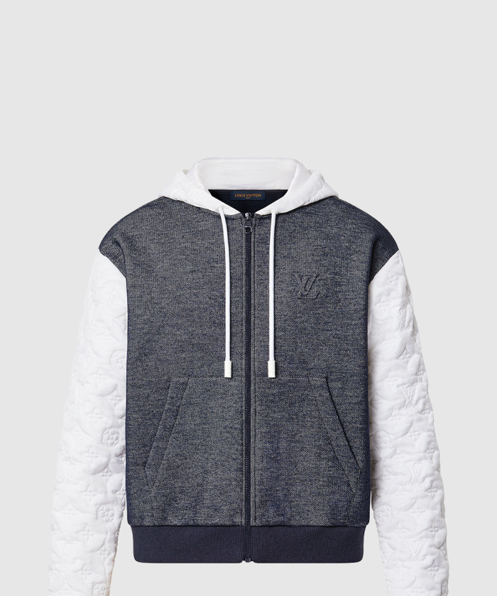 레플리카|이미테이션 louis-vuitton-루이비통하이브리드-모노그램-후디드-블루종-1ab5ei