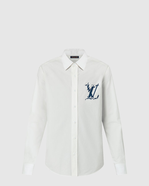 [LOUIS VUITTON-루이비통]롱 슬리브드 코튼 셔츠 1AFAXL