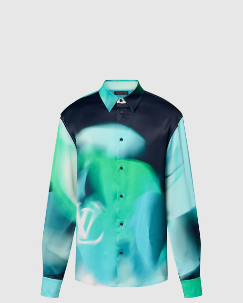 [LOUIS VUITTON-루이비통]프린티드 실크 블렌드 셔츠 1AFAUX