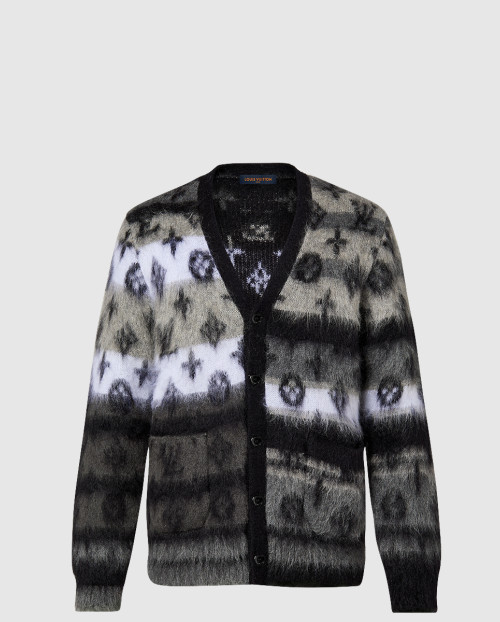 [LOUIS VUITTON-루이비통]모노그램 모헤어 가디건 1AF342