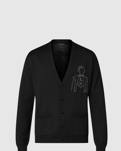 [LOUIS VUITTON-루이비통]엠브로이더드 코튼 가디건 1AFAOL