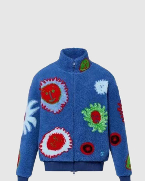 [LOUIS VUITTON-루이비통]페이스 지퍼 플리스 블루종 1AB6X0