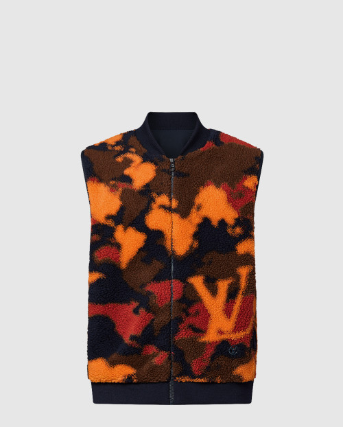 [LOUIS VUITTON-루이비통]리버서블 플리스 질레 1AFB34