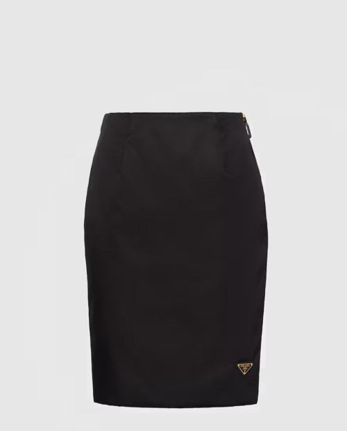 [PRADA-프라다]리나일론 펜슬 스커트 21H964