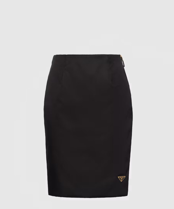 [PRADA-프라다]리나일론 펜슬 스커트 21H964