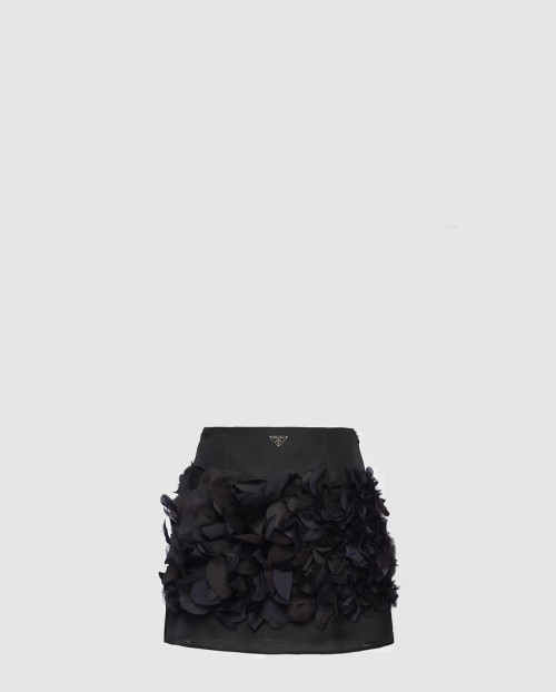 [PRADA-프라다]자수 가자르 미니스커트 P109JR
