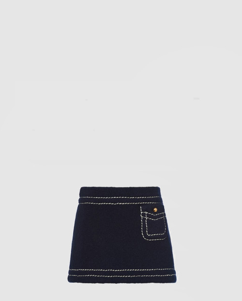 [PRADA-프라다]캐시미어 미니스커트 21480