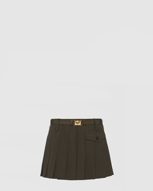 [PRADA-프라다]개버딘 짧은 스커트 P179XK