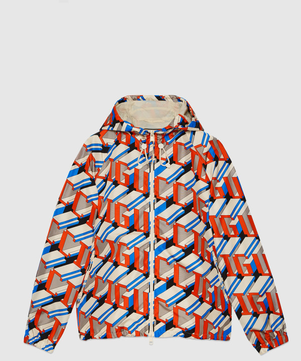[GUCCI-구찌]픽셀 프린트 나일론 재킷 770270