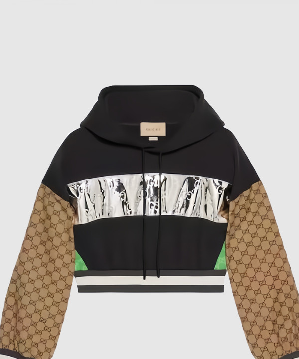 [GUCCI-구찌]코튼 저지 후드 스웨트셔츠 753561