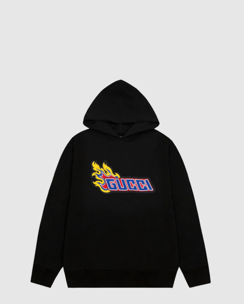 [GUCCI-구찌]자수 디테일 코튼 후드 티셔츠 770915