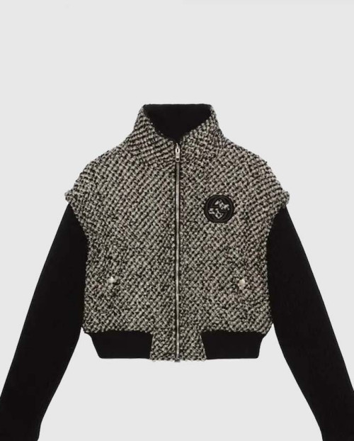 [GUCCI-구찌]재킷 GG 디테일 부클 울 재킷 761703