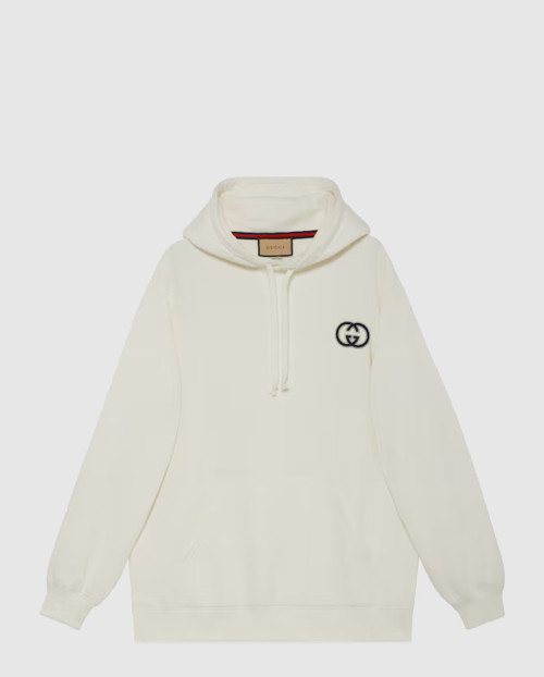 [GUCCI-구찌]코튼 저지 후드 스웨트셔츠 753595