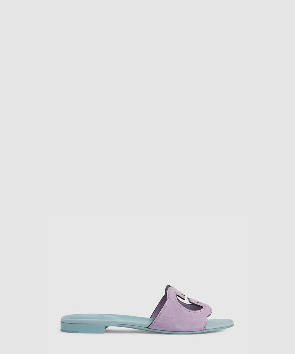 [GUCCI-구찌]인터로킹 G 컷아웃 샌들 694451