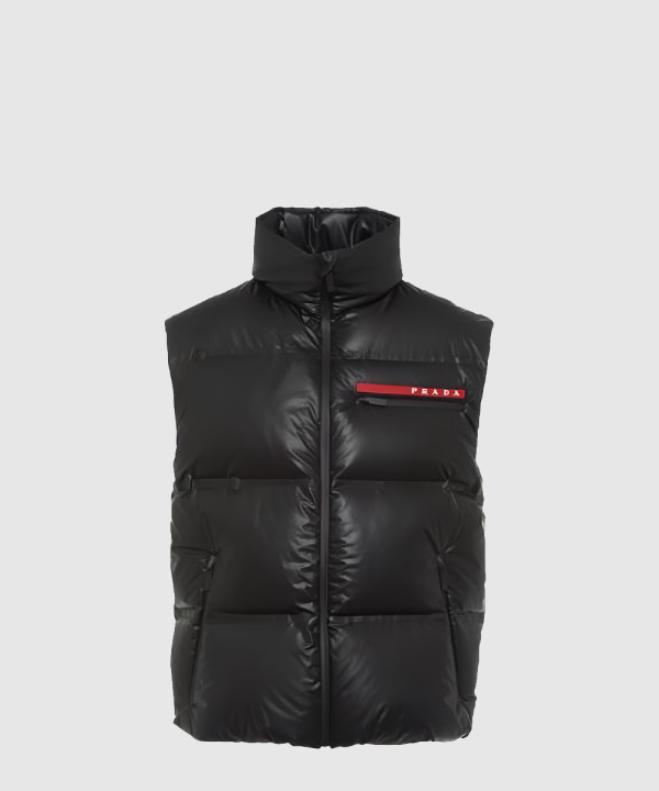 [PRADA-프라다]나일론 다운 베스트 SGB275