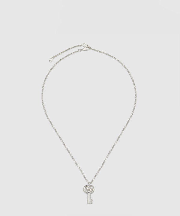 [GUCCI-구찌]GG 마몽 키 참 목걸이 770723