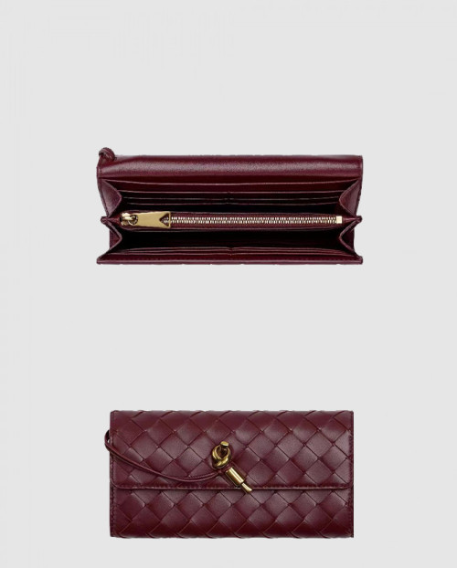 [BOTTEGA-보테가베네타]인트레치아토 지퍼월렛 741504