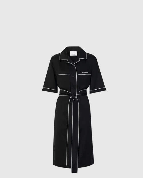 [BURBERRY-버버리]새틴 드레스 80642511