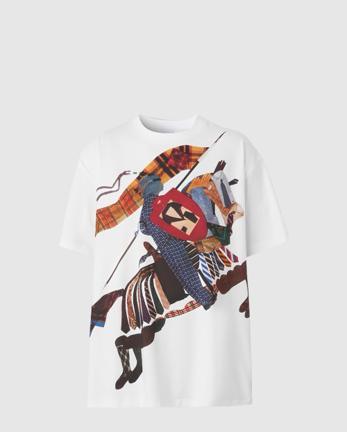 [BURBERRY-버버리]엠블럼 오버사이즈 티셔츠 80649521