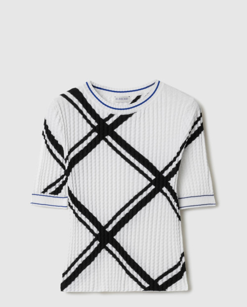 [BURBERRY-버버리]체크 코튼 탑 80874471