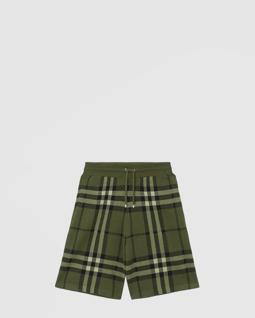 [BURBERRY-버버리]체크 실크 울 쇼츠 80431561