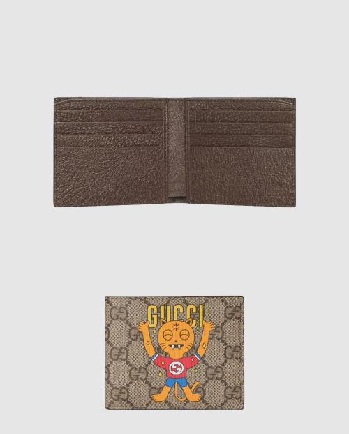 [GUCCI-구찌]GG 수프림 반지갑 ‎451268