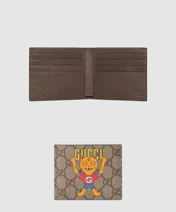 [GUCCI-구찌]GG 수프림 반지갑 ‎451268