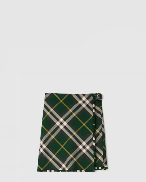[BURBERRY-버버리]체크 울 킬트 80830161
