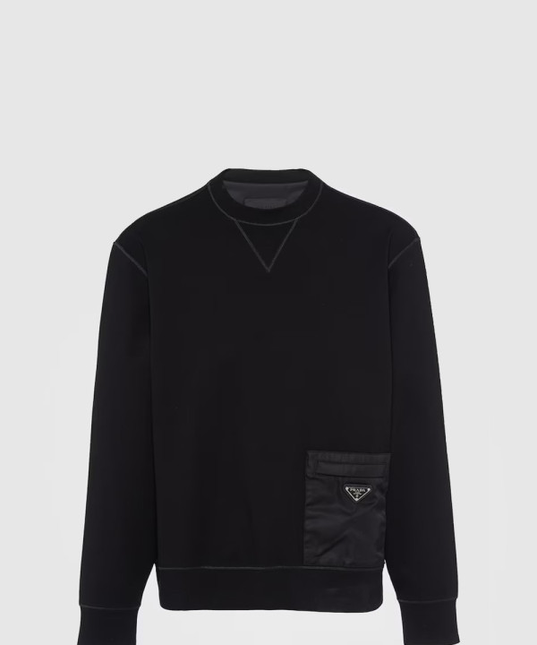 [PRADA-프라다]테크니컬 패브릭 스웨트셔츠 UJL179