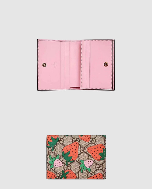[GUCCI-구찌]딸기 반지갑 573839