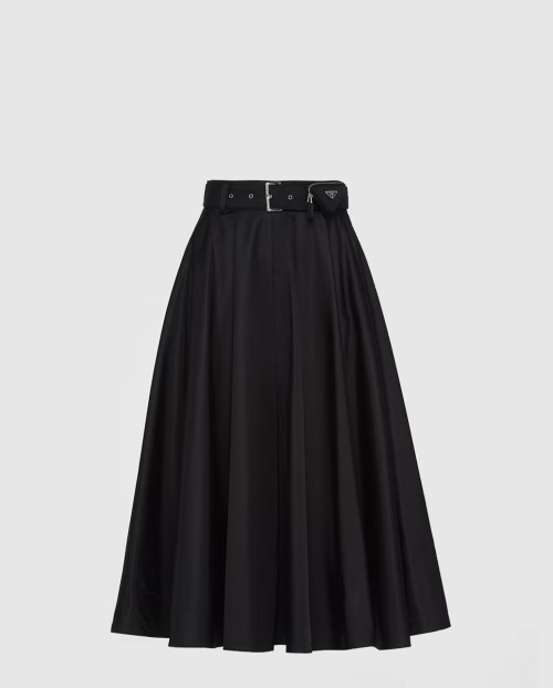 [PRADA-프라다]풀 리나일론 스커트 21H953