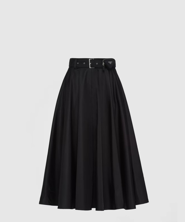 [PRADA-프라다]풀 리나일론 스커트 21H953