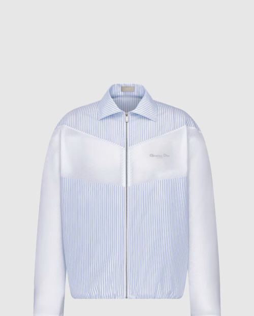 [DIOR-디올]소재 지퍼 셔츠 413C5