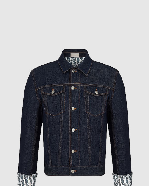 [DIOR-디올]풀셋 오블리크 블루종 청자켓 013D4