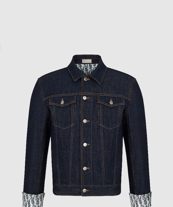 [DIOR-디올]풀셋 오블리크 블루종 청자켓 013D4